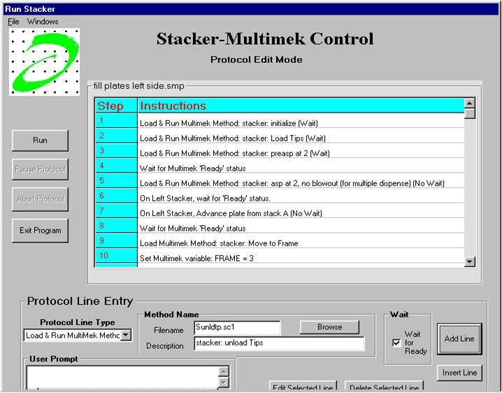 Multimek control software